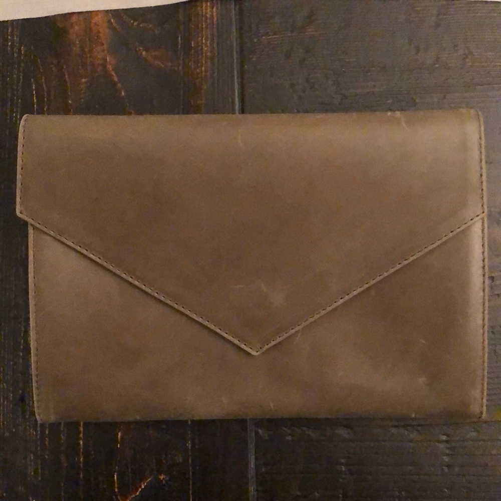 Able Envelope Clutch Leather New